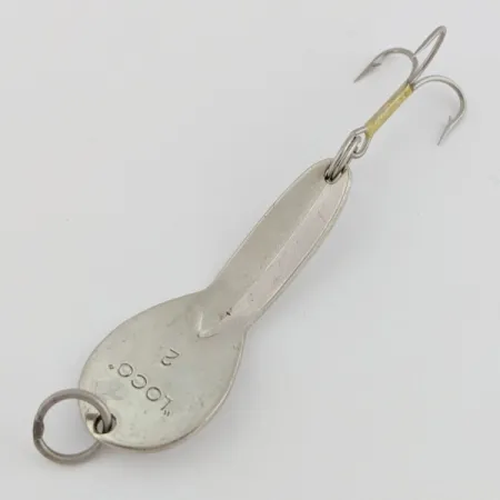 Glen Evans Loco 2 Spoon, Nickel, 1/4 oz (7 g), Tape Insert, #24528