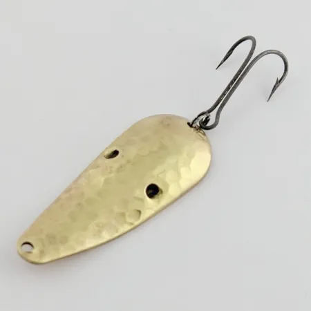 1950s Katch King Weedless Spoon, Brass, 1/4 oz (7 g), #24529