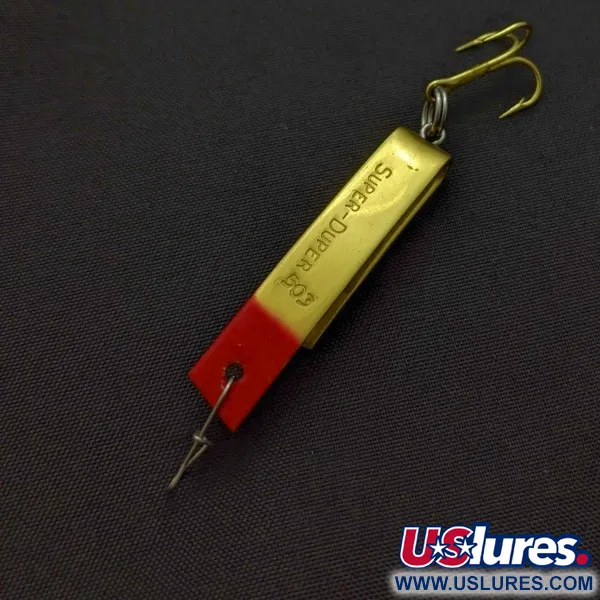 Luhr Jensen Super-Duper 503, Gold/Red, 1/8 oz (4.3 g), U-Shape, #24546