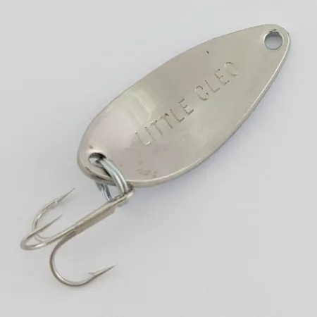 Seneca Little Cleo Spoon, Nickel Blue Scale, 3/16 oz (5 g), #24547