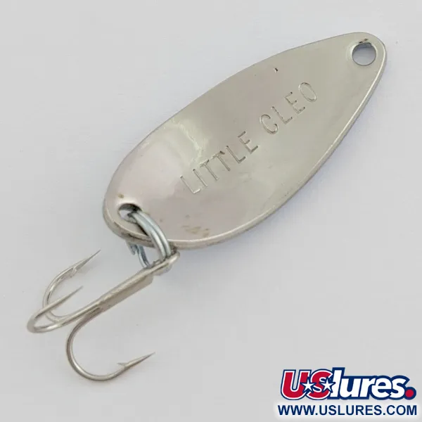 Seneca Little Cleo Spoon, Nickel Blue Scale, 3/16 oz (5 g), #24547