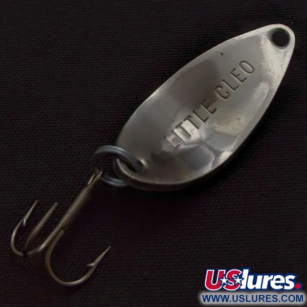 Seneca Little Cleo Spoon, Nickel Blue Scale, 3/16 oz (5 g), #24547