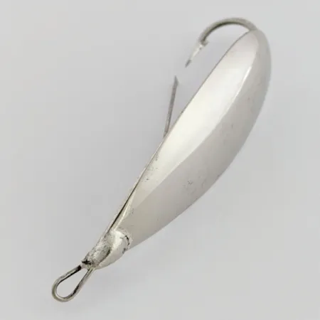 Vintage Johnson Silver Minnow Weedless, Nickel, 2/5oz (12g), #24548
