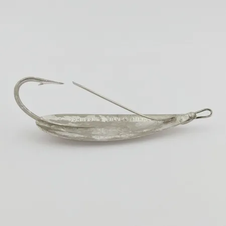Vintage Johnson Silver Minnow Weedless, Nickel, 2/5oz (12g), #24548