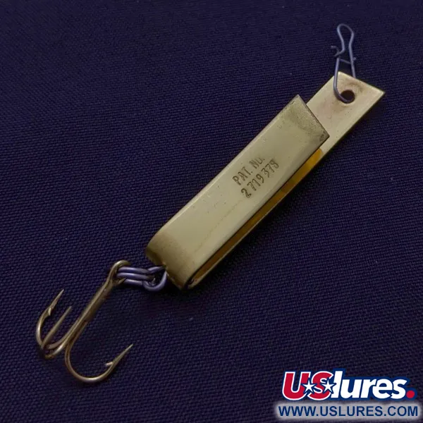 Vintage Luhr Jensen Super-Duper 503, Gold/Red, 1/8 oz (4.3g), #24549