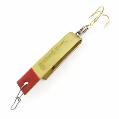 Vintage Luhr Jensen Super-Duper 503, Gold/Red, 1/8 oz (4.3g), #24549