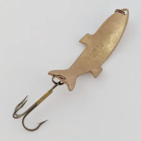Vintage Acme Phoebe Spoon, Copper, 1/4 oz (7 g), Fish Shape, #24552