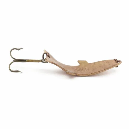 Vintage Acme Phoebe Spoon, Copper, 1/4 oz (7 g), Fish Shape, #24552