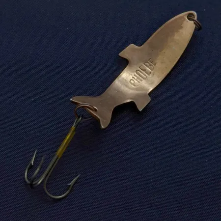 Vintage Acme Phoebe Spoon, Copper, 1/4 oz (7 g), Fish Shape, #24552