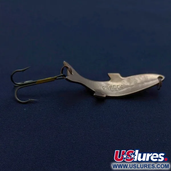 Vintage Acme Phoebe Spoon, Copper, 1/4 oz (7 g), Fish Shape, #24552