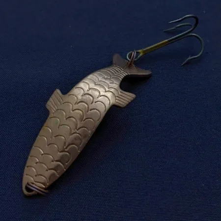 Vintage Acme Phoebe Spoon, Copper, 1/4 oz (7 g), Fish Shape, #24552