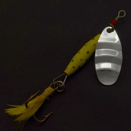 Abu Garcia Spinnaren Reflex, Yellow/Nickel, 1/4 oz (7 g), #24553