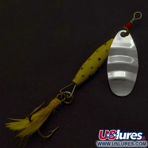 Abu Garcia Spinnaren Reflex, Yellow/Nickel, 1/4 oz (7 g), #24553