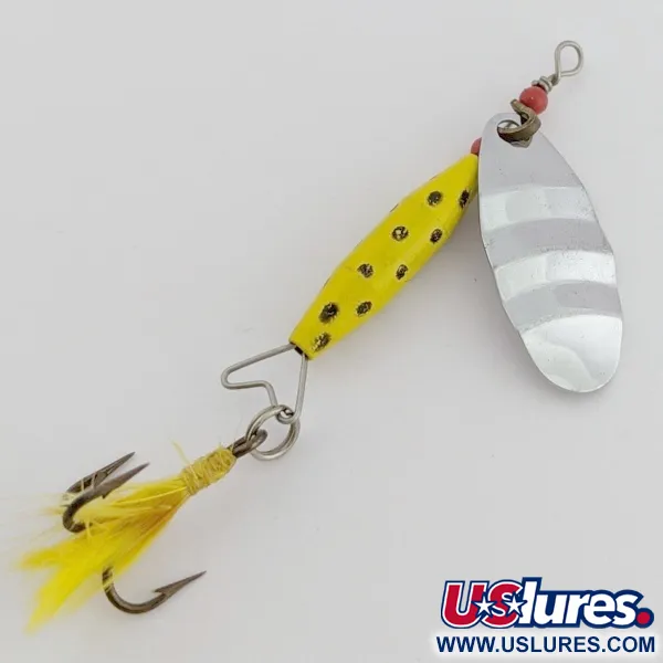 Abu Garcia Spinnaren Reflex, Yellow/Nickel, 1/4 oz (7 g), #24553