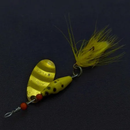 Abu Garcia Reflex Spinner, Brass/Yellow, 1/8 oz (3.2 g), #24554