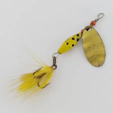 Abu Garcia Reflex Spinner, Brass/Yellow, 1/8 oz (3.2 g), #24554