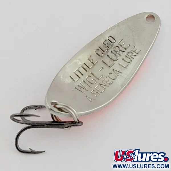 Seneca Little Cleo UV Spoon, Orange/White, 1/4 oz (7 g), UV, #24555