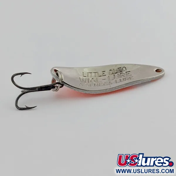 Seneca Little Cleo UV Spoon, Orange/White, 1/4 oz (7 g), UV, #24555