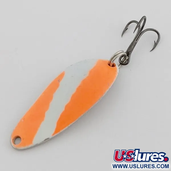 Seneca Little Cleo UV Spoon, Orange/White, 1/4 oz (7 g), UV, #24555