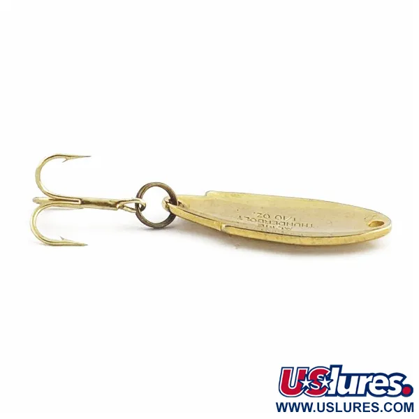 Vintage Acme Thunderbolt Spoon, Gold, 1/8 oz (3.5g), Stamped, #24557