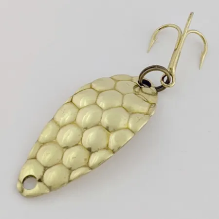 Acme Little Cleo Spoon, Gold, 1/8 oz (3.5 g), Bubbles, #24558