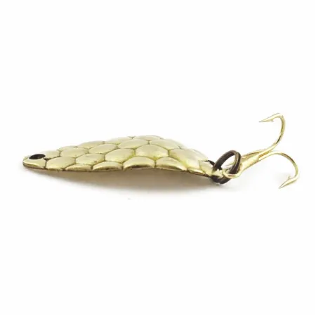 Acme Little Cleo Spoon, Gold, 1/8 oz (3.5 g), Bubbles, #24558