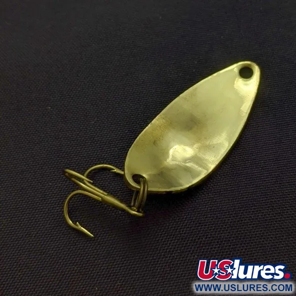 Acme Little Cleo Spoon, Gold, 1/8 oz (3.5 g), Bubbles, #24558