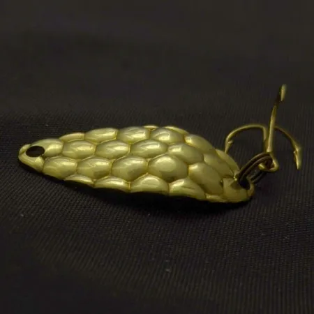 Acme Little Cleo Spoon, Gold, 1/8 oz (3.5 g), Bubbles, #24558