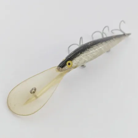 Norman Deep Shiner Minnow, Silver, 3/4 oz (21 g), Deep Diver, #24565