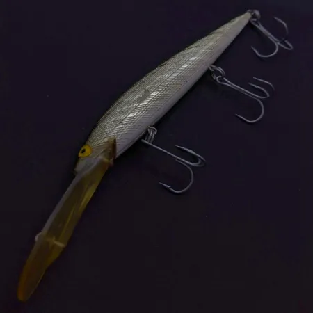 Norman Deep Shiner Minnow, Silver, 3/4 oz (21 g), Deep Diver, #24565