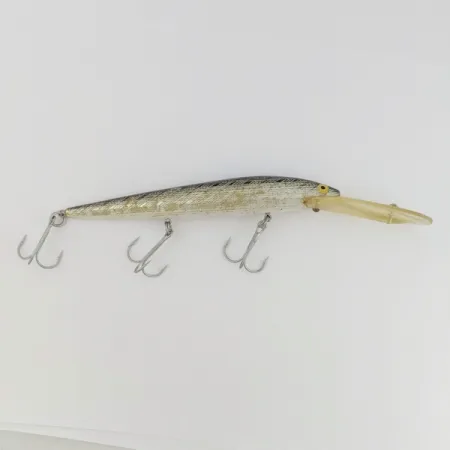 Norman Deep Shiner Minnow, Silver, 3/4 oz (21 g), Deep Diver, #24565
