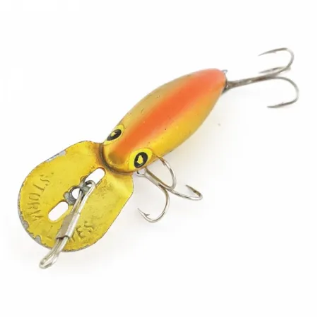 Vintage Storm Hot'N'Tot Thin Fin, Gold, 1/4 oz (6.5 g), Metal Lip, #24569