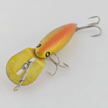 Vintage Storm Hot'N'Tot Thin Fin, Gold, 1/4 oz (6.5 g), Metal Lip, #24569