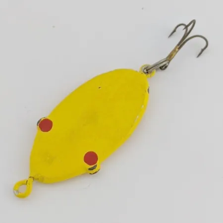 Worth Slab Jig, Yellow Red Spot, 1 oz (28 g), Lead Body, #24570