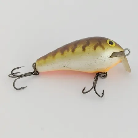 Finnish Rapala Fat Rap 05, Tiger, 1/4 oz (7 g), Balsa, #24575