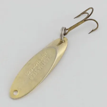 Acme Kastmaster Spoon, Gold, 1/4 oz (7 g), Stamped Metal, #24576
