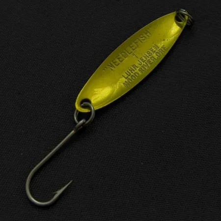 Luhr Jensen Needlefish 1 Spoon, Frog, 1/16 oz (2 g), Slim Body, #24577