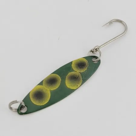Luhr Jensen Needlefish 1 Spoon, Frog, 1/16 oz (2 g), Slim Body, #24577