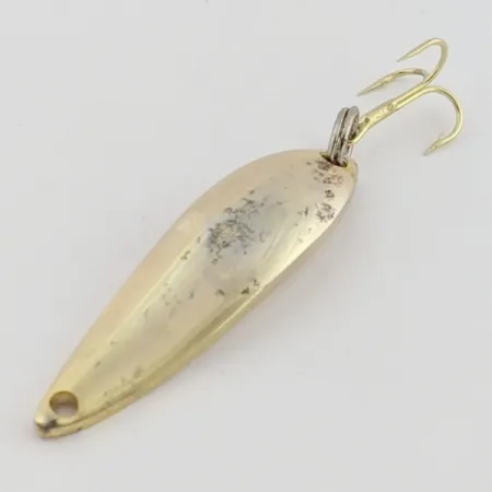 1950s Acme Fiord Spoon, Gold, 1/4 oz (7 g), Lightning Logo, #24580