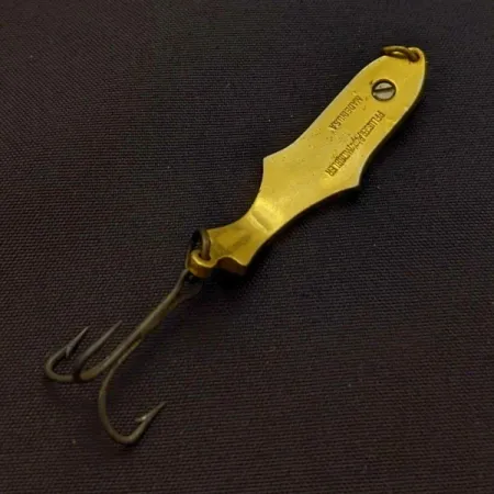 Vintage Pflueger Pippin Wobbler, Gold/Red, 3/16oz (6g), #24582