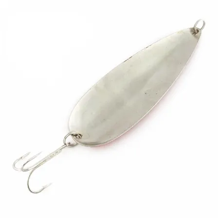 Cabela's Casting Spoon, Red/White, 1 1/4 oz (35g), Nickel, #24584