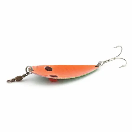 Paul Bunyan Flash Eye Spoon, Green Orange, 3/4 oz (21 g), #24585