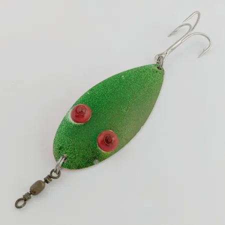 Paul Bunyan Flash Eye Spoon, Green Orange, 3/4 oz (21 g), #24585