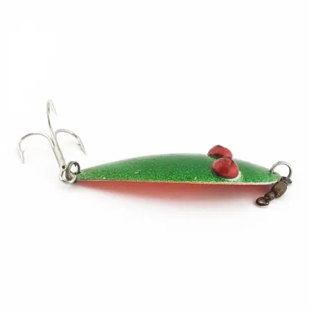 Paul Bunyan Flash Eye Spoon, Green Orange, 3/4 oz (21 g), #24585