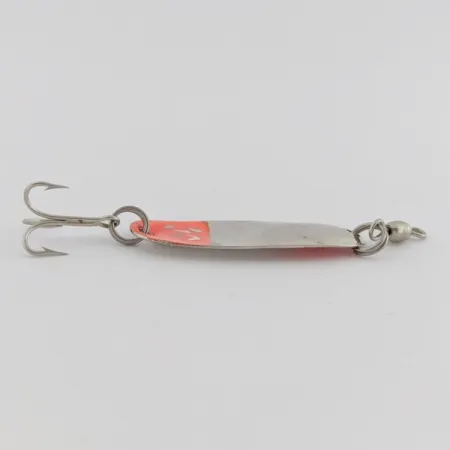 Roy Self #2 Spoon, Nickel/Red, 1/8 oz (4 g), White Accents, #24587