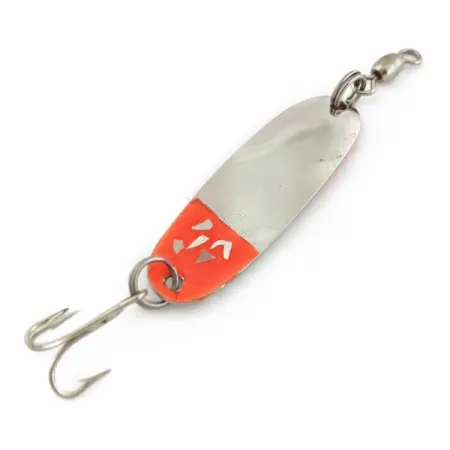 Roy Self #2 Spoon, Nickel/Red, 1/8 oz (4 g), White Accents, #24587
