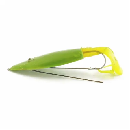 Vintage Fromme's Weed Hopper Lure, Green, Wire Guards, #24603