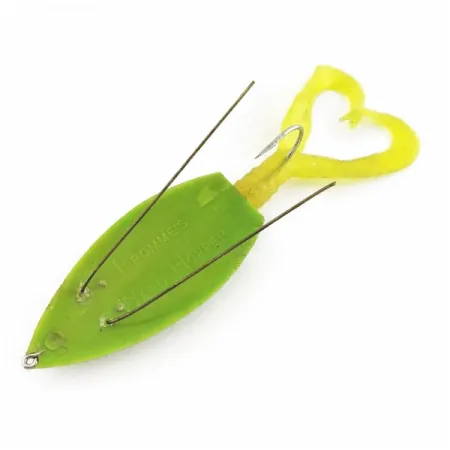 Vintage Fromme's Weed Hopper Lure, Green, Wire Guards, #24603