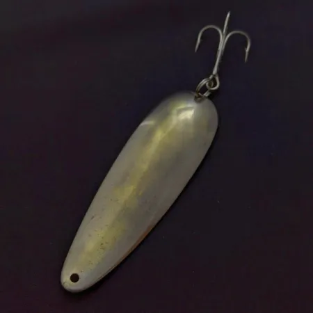 1950-80s Eppinger Dardevle Detroit Spoon, Nickel, 1 oz (28 g), #24605