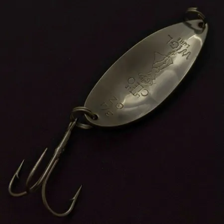 Seneca Little Cleo Spoon, Nickel, 3/4 oz (21 g), Hula Girl, #24606